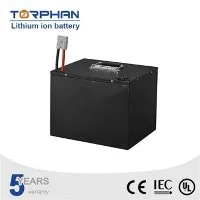 Batterie de golf rechargeable au lithium-ion